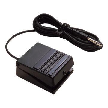 DP-2 Pedal de Sustain O DP-2 é perfeito para ser utilizado como pedal de sustain em teclados Roland. Além de ser utilizado como pedal de sustain, para sustentar, por exemplo o som de piano e cordas em um sintetizador ou teclado arranjador, o DP-2 também p
