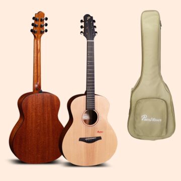 Violão Pearl River S26-G36 EQ Grand Auditorium Elétrico Acústico com Pré G04 com Bag