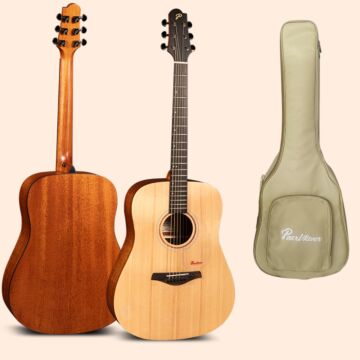 Violão Pearl River S26-D EQ Elétrico Acústico Dreadnought com Bag