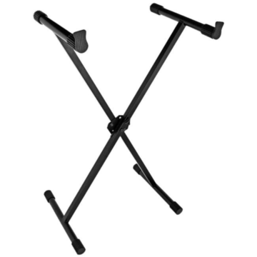 saty 2045 suporte em x para 1 teclado com trava