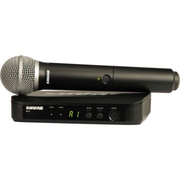 shure blx24br/pg58 j10 microfone bastão sem fio