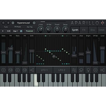 Synth textural de 16 vozes em uníssono - Sugar Bytes Aparillo - SugarBytes -Sugar Bytes Aparillo - SugarBytes ID-86832