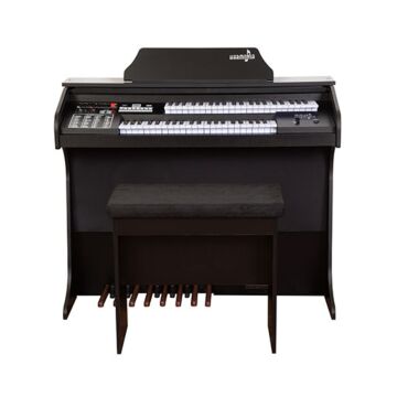 Órgão Eletrônico Harmonia HS 45 Lux - Drawbars, 128 Sons e Acompanhamento Automático