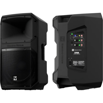 EV EVIVA 12P Caixa Ativa Portátil Electro‑Voice 12 POL 1000 W Bivolt - 3 Anos de Garantia