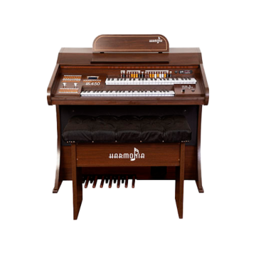 Órgão Eletrônico Harmonia HS 450 - 2 Teclados 49 Teclas, 160 Sons