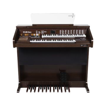 Órgão Harmonia HS 480 Glory - 2 Teclados 49 Teclas, 160 Timbres, MIDI