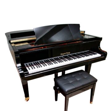 Piano de Cauda Kayserburg GH188A Heritage Series Preto