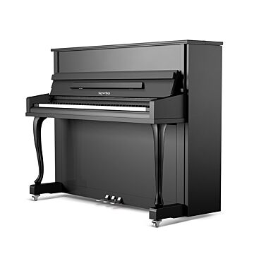 KS1 Piano Kayserburg – Acústico Vertical - Ebony Polish - Premium
