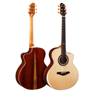 Violão PEARL RIVER S1CO-JCB 41" com Case Personalizado e Acessórios