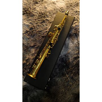 Saxofone Soprano Yamaha YSS-475 Dourado - Instrumento Profissional Usado