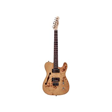 Guitarra Elétrica Pearl River GTL60-N - 2 Humbuckers, Braço Maple