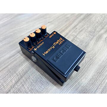 Pedal de Efeito BOSS HM2 Heavy Metal - Preto - Usado