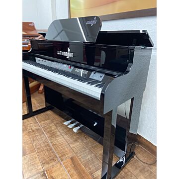Piano Digital Harmonia HS 88 Roma - Preto Laca - 88 Teclas Ponderadas