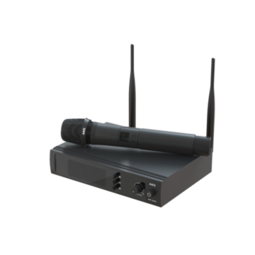 Microfone Sem Fio Profissional Akg Wp 300 Dinâmico Preto