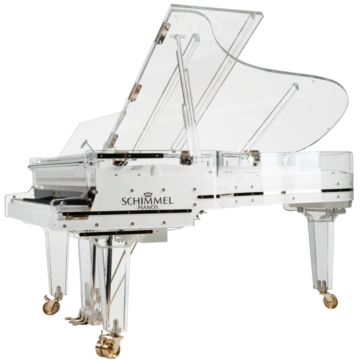 Piano Acústico Cauda Schimmel Konzert K213 Glas Alemanha