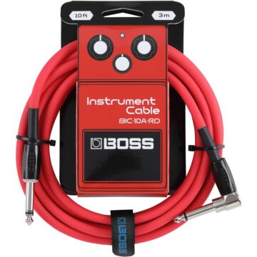 Roland Boss BIC-10A-RD Cabo de Instrumento Vermelho