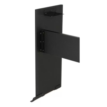 Estante para piano digital P-125B na cor preta.-Yamaha L-125 Estante para Piano ID-9996