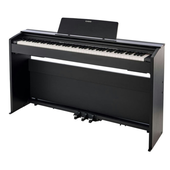 Casio px-870 privia piano digital Preto Piano Digital Casio Privia PX-870 com 88 Teclas Pesadas, 256 vozes de polifonia, Sistema de som AiR com 19 timbres.-casio px-870 privia piano digital preto