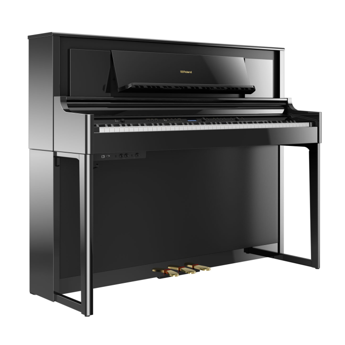 O Roland LX706 é um piano digital de alta qualidade, projetado para oferecer uma experiência de toque e som autêntica. Com teclas de madeira e mecanismo de martelo, ele reproduz a sensação de um piano acústico, enquanto seus sons de piano de cauda são cri